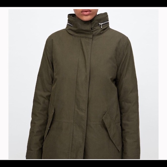 Zara Parka Coat - Picture 4 of 8